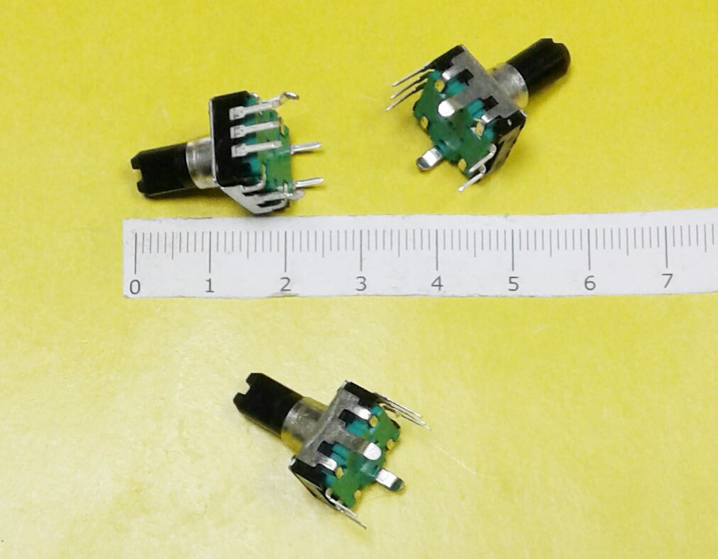 Энкодер №21 с кнопкой L=15mm